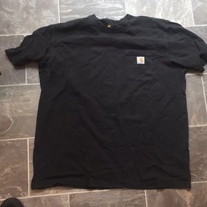 Carhartt cotton tee shirt short sleeve black